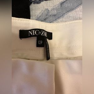 NIC & ZOE 12s white pants Excellent condition.